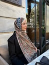 Riviera Desen Pliseli Şal