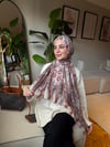 Rose Etro Yün İpek Şal