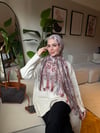 Rose Etro Yün İpek Şal