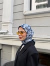 Sunset Çift Taraflı Twill Eşarp