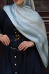 V Monogram İpek Vual Şal-Mint Yeşili