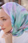 Vangogh Dubai Pamuk Gökkuşağı Desen Yeşil Beden;Standart