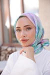 Vangogh Dubai Pamuk Gökkuşağı Desen Yeşil Beden;Standart