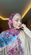 Vangogh Dubai Pamuk Sarmaşık Desen Şal Beden;Standart