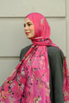 Vangogh Premium Pamuklu Şal-Pembe