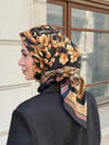Varok Desen Çift Taraflı Twill Eşarp