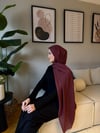 Velora %100 Doğal Pamuk İpek Seri-Bordo