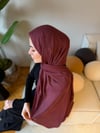 Velora %100 Doğal Pamuk İpek Seri-Bordo