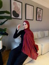 Velora %100 Doğal Pamuk İpek Seri-Bordo