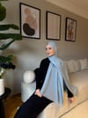 Velora %100 Doğal Pamuk İpek Seri-Buz Mavisi