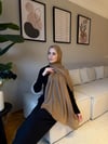 Velora %100 Doğal Pamuk İpek Seri-Camel