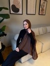 Velora %100 Doğal Pamuk İpek Seri-Çikolata Kahve