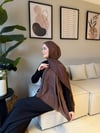 Velora %100 Doğal Pamuk İpek Seri-Çikolata Kahve