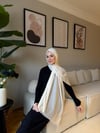 Velora %100 Doğal Pamuk İpek Seri-Ekru