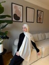 Velora %100 Doğal Pamuk İpek Seri-Ekru