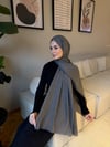 Velora %100 Doğal Pamuk İpek Seri-Füme Gri
