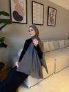 Velora %100 Doğal Pamuk İpek Seri-Füme Gri