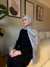 Velora %100 Doğal Pamuk İpek Seri-Grii-