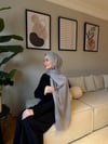 Velora %100 Doğal Pamuk İpek Seri-Grii-
