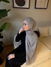 Velora %100 Doğal Pamuk İpek Seri-Grii-
