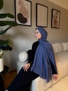 Velora %100 Doğal Pamuk İpek Seri-İndigo