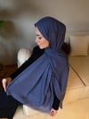 Velora %100 Doğal Pamuk İpek Seri-İndigo