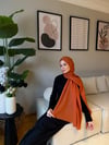 Velora %100 Doğal Pamuk İpek Seri-Kiremit