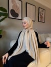 Velora %100 Doğal Pamuk İpek Seri-Krem Bej
