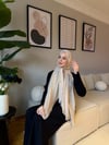Velora %100 Doğal Pamuk İpek Seri-Krem Bej