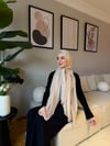 Velora %100 Doğal Pamuk İpek Seri-Krem Bej