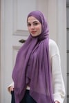 Velora %100 Doğal Pamuk İpek Seri-Lila