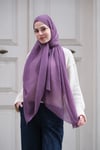 Velora %100 Doğal Pamuk İpek Seri-Lila