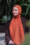 Velora %100 Doğal Pamuk İpek Seri-Orange