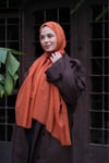 Velora %100 Doğal Pamuk İpek Seri-Orange