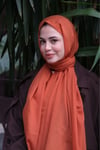 Velora %100 Doğal Pamuk İpek Seri-Orange