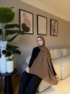 Velora %100 Doğal Pamuk İpek Seri-Sütlü Kahve