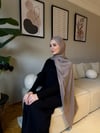 Velora %100 Doğal Pamuk İpek Seri-Vizon