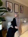Velora %100 Doğal Pamuk İpek Seri-Vizon