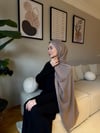 Velora %100 Doğal Pamuk İpek Seri-Vizon