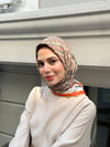 Velvet Çift Taraflı Twill Eşarp