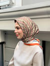 Velvet Çift Taraflı Twill Eşarp