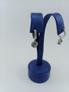SALLANTILI MİSTİK TOPAZ TAŞLI KALPLİ KÜPE