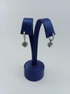 SALLANTILI MİSTİK TOPAZ TAŞLI KALPLİ KÜPE