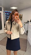 CEKET - ŞENİZ BUTİK GOLD DETAY KAŞE CEKET