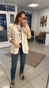 CEKET - ŞENİZ BUTİK MODAL KUMAŞ BLAZER CEKET