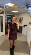 ELBİSE - ŞENİZ BUTİK SIRTI AÇIK PAYET ELBİSE 