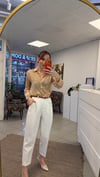 GÖMLEK - ŞENİZ BUTİK GOLD DETAYLI TÜL BEJ GÖMLEK