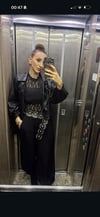 PANTOLON - ŞENİZ BUTİK ŞALVAR PANTOLON SİYAH
