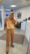 TAKIM - ŞENİZ BUTİK PARAŞÜT DETAY SWEAT PANTOLON MODAL TAKIM 