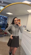 TRİKO - ŞENİZ BUTİK ŞAL DETAYLI TRİKO HIRKA 